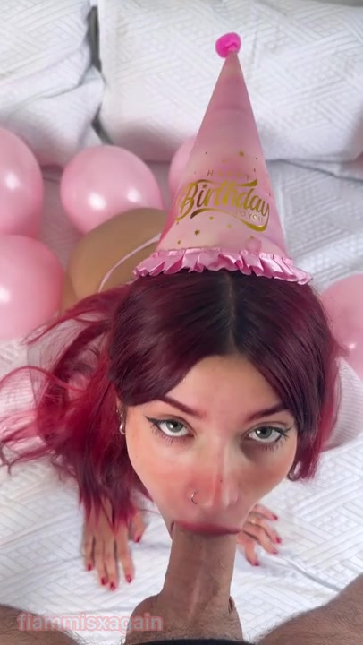 FiammiSxagain – A Surprise Gift From Her Boyfriend On Birthday